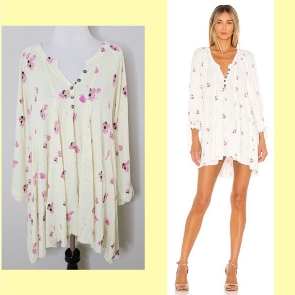 Free People Winter Sun Dress In Lime